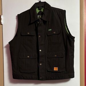 John Deere Black Utility Vest